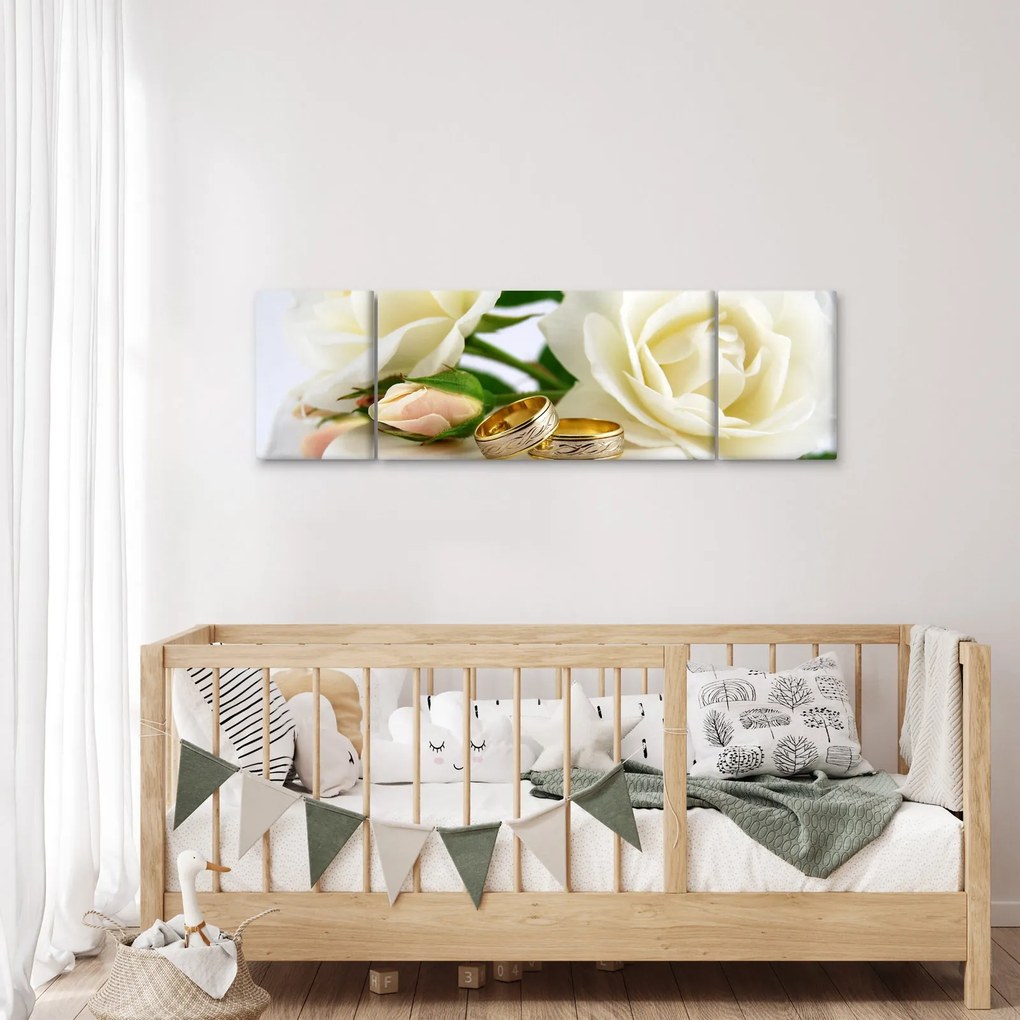 Obraz - Dzień ślubu (170x50 cm)