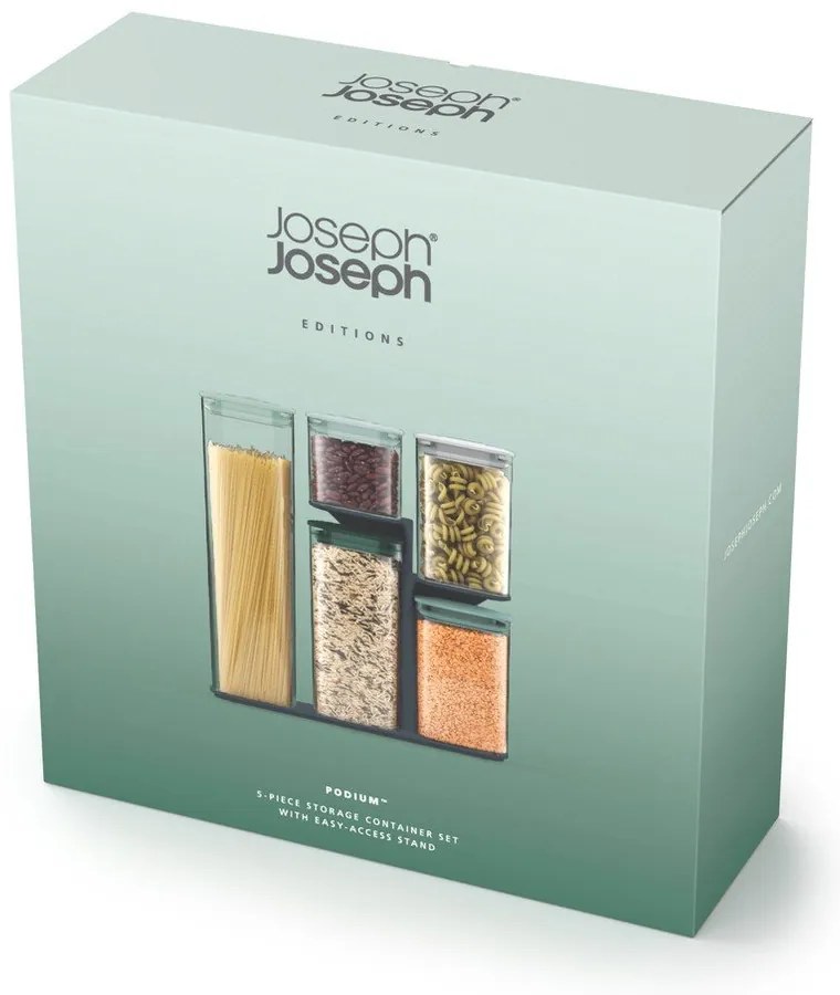 Pojemniki 5 szt. Podium – Joseph Joseph
