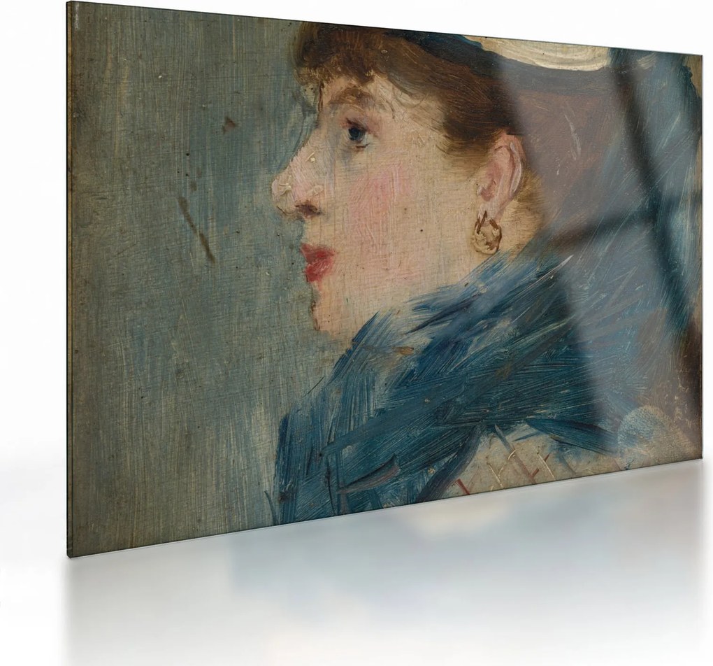 Obraz na szkle - Edouard Manet, Portrait of a Lady, reprodukcje (70x50 cm)