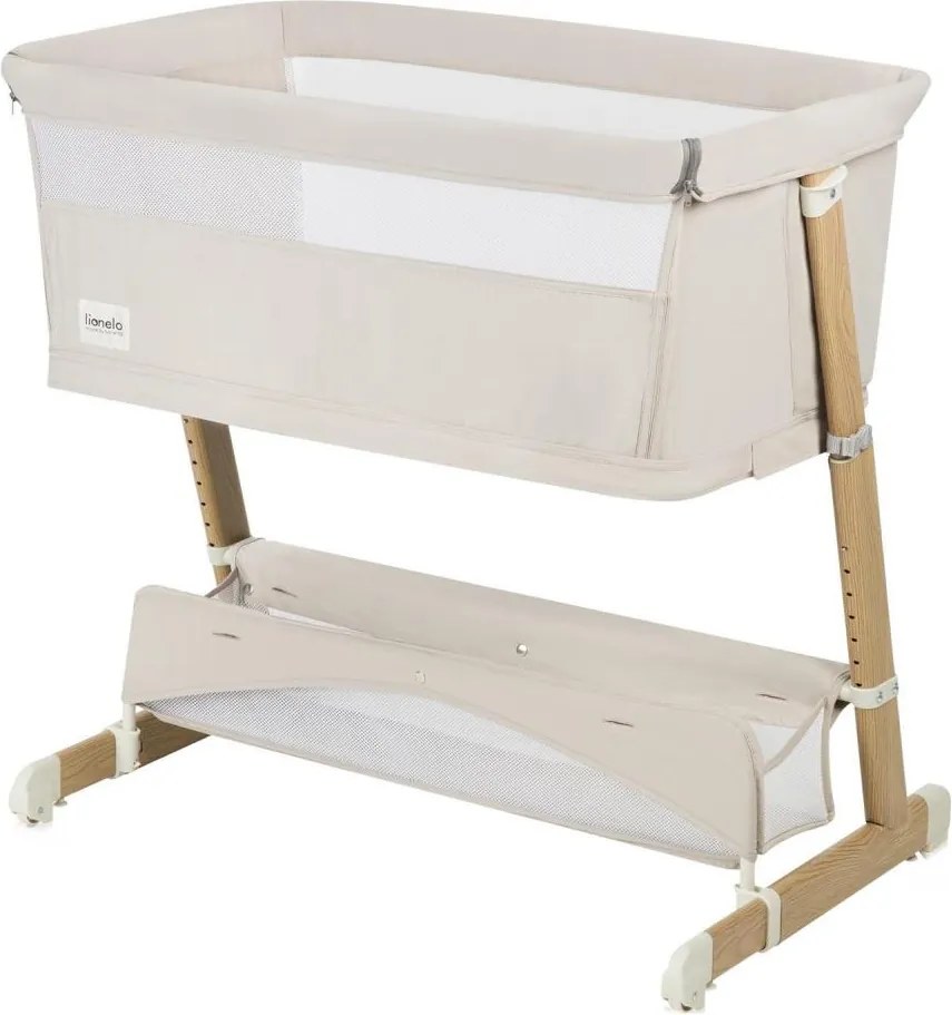 Lionelo - Łóżeczko dziecięce 5w1 THOMI PLUS Beige Sand