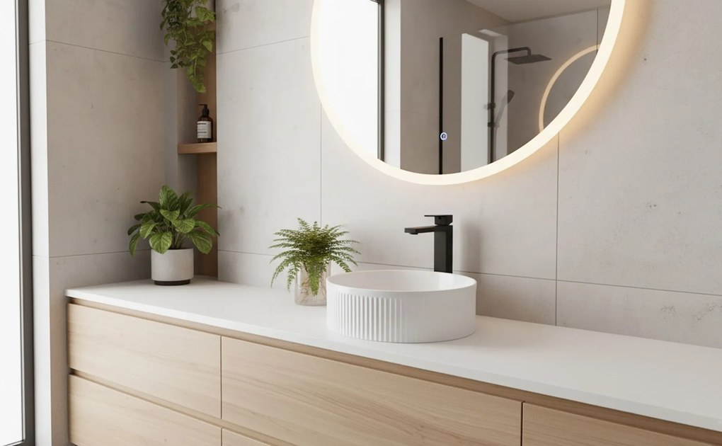 Umywalka nablatowa Rea Selina