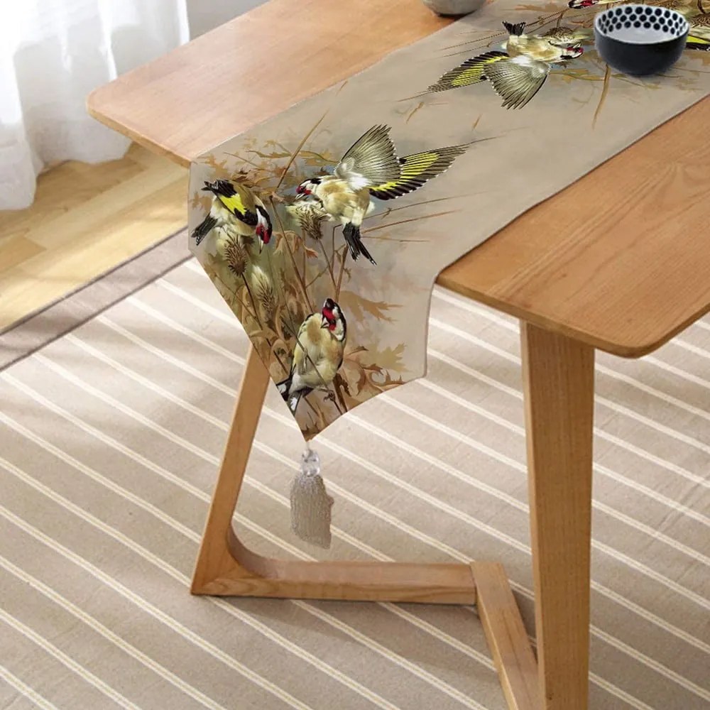 Bieżnik 45x140 cm Yellow Bird – Mila Home