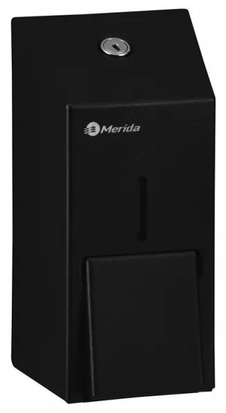 Dozownik mydła w płynie MERIDA 400 ml, czarny