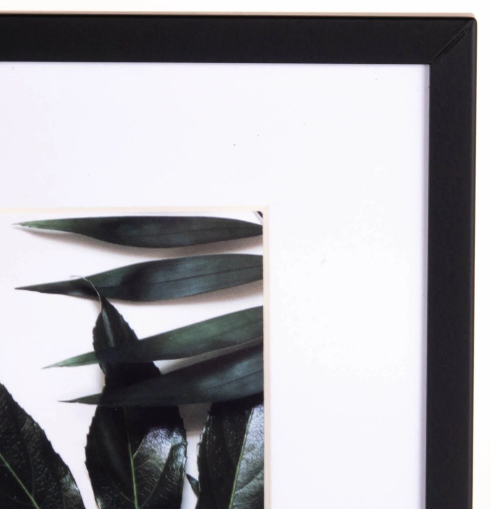 Metalowa ramka na zdjęcie, passe-partout, 20,8 x 15,5 x 1 cm