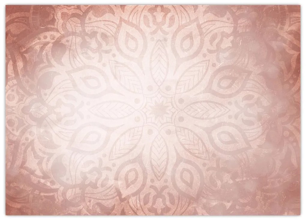 Obraz - Różowa mandala (70x50 cm)