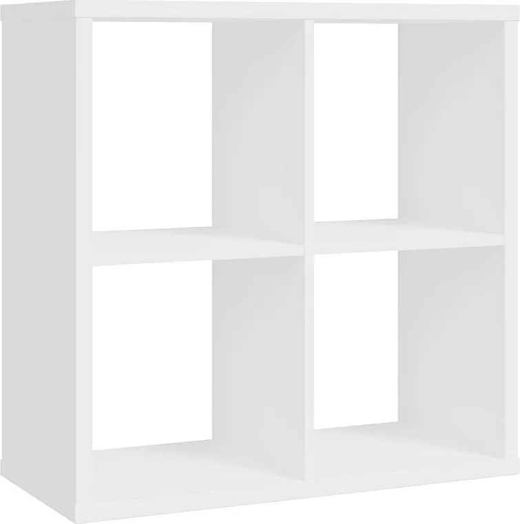 Półka - płyta wiórowa - biała - MAURO 221