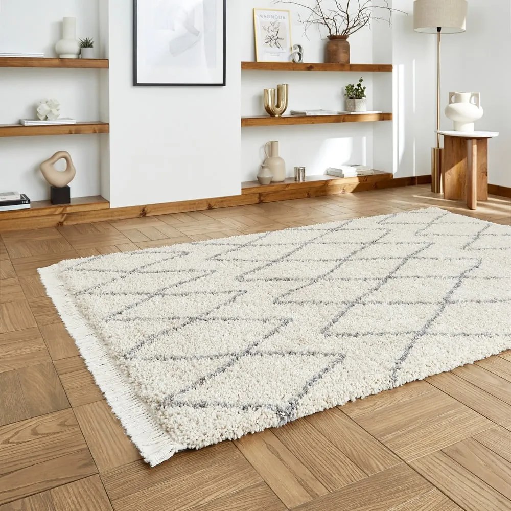 Kremowy dywan 160x230 cm Boho – Think Rugs