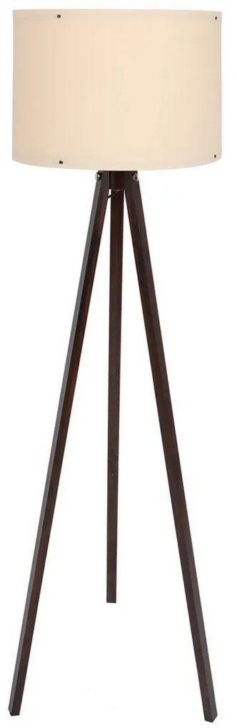 Lampa podłogowa Tripod Cream Walnut 101