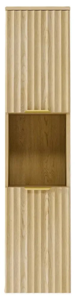 Szafka łazienkowa TIBU 2.0 2D 40x115cm dąb złoty STRAMA