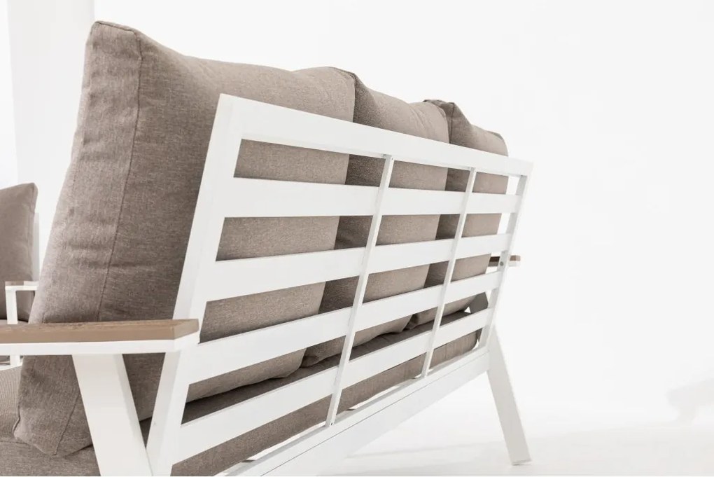 Doppler LEVICO - aluminiowy zestaw ogrodowy