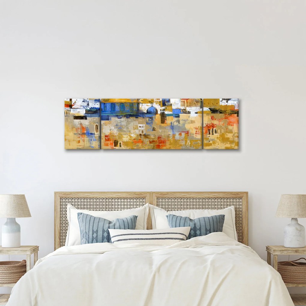 Obraz - Ściana płaczu, Jerozolima, Izrael (170x50 cm)