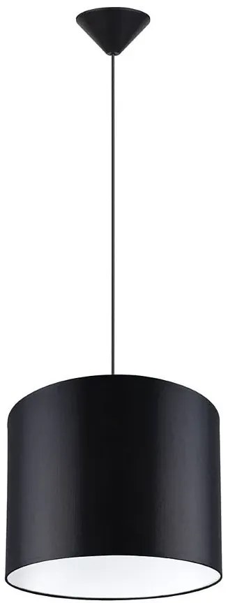 Czarna elegancka abażurowa lampa nad stół - 11X A653 B1-Z72