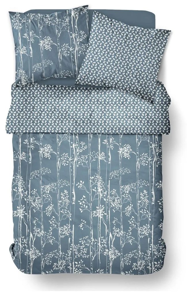Pościel bawełniana 220 x 240 cm AIRY DAWN, wzór roślinny