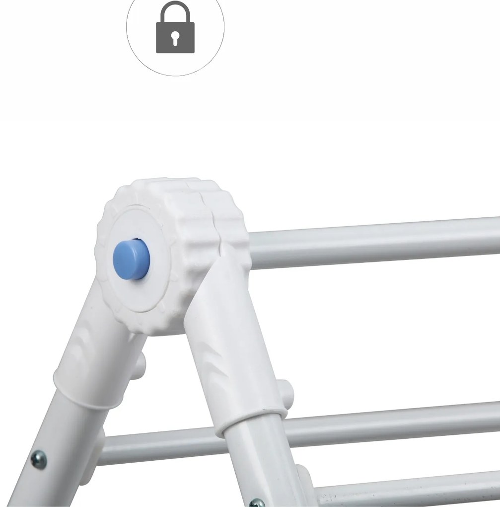 Suszarka na pranie łazienkowa, na wannę, 70 x 79 cm, MALO