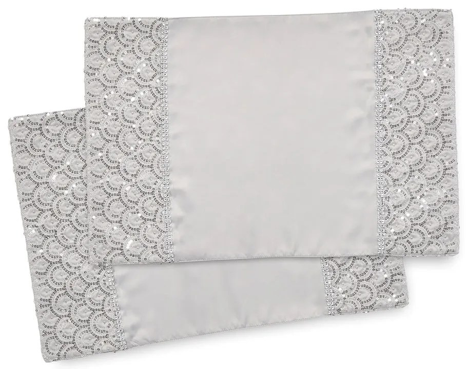 Tekstylne maty stołowe zestaw 4 szt. 30x46 cm Deco Sequin – Catherine Lansfield