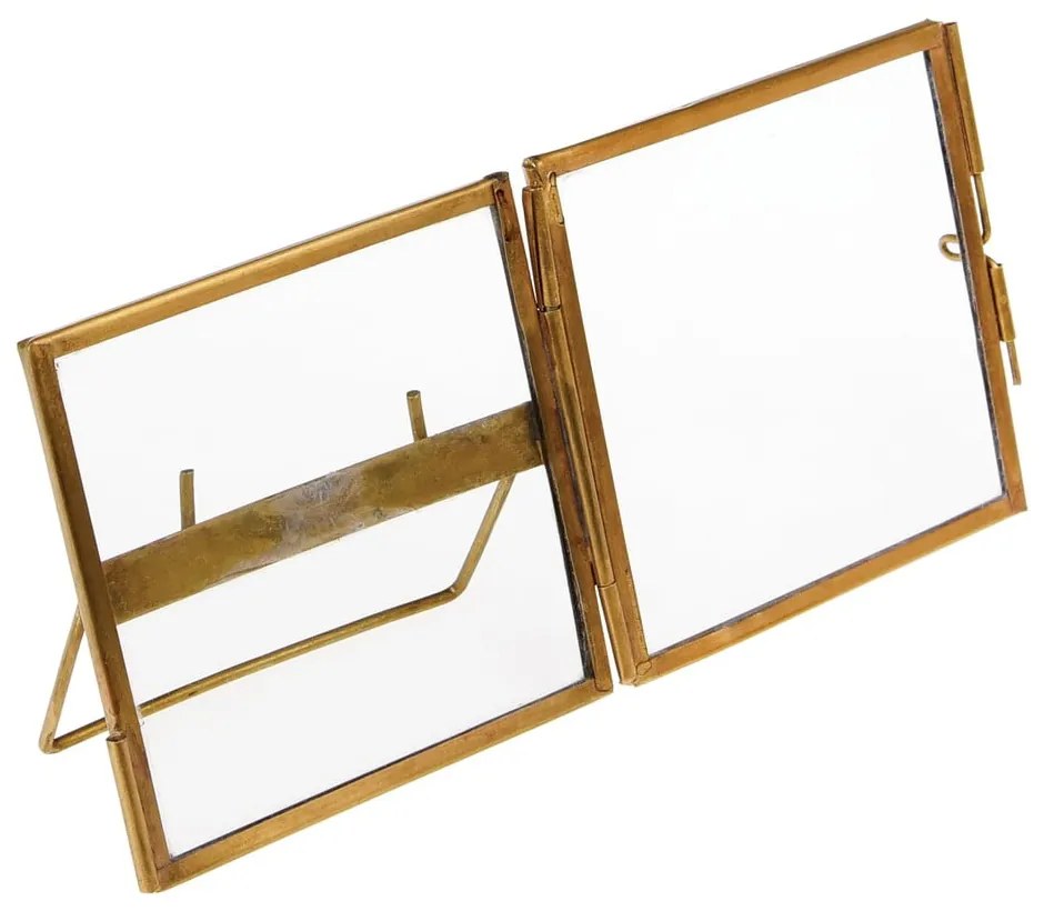 Metalowa ramka stojąca w kolorze złota 8x8 cm – Rex London