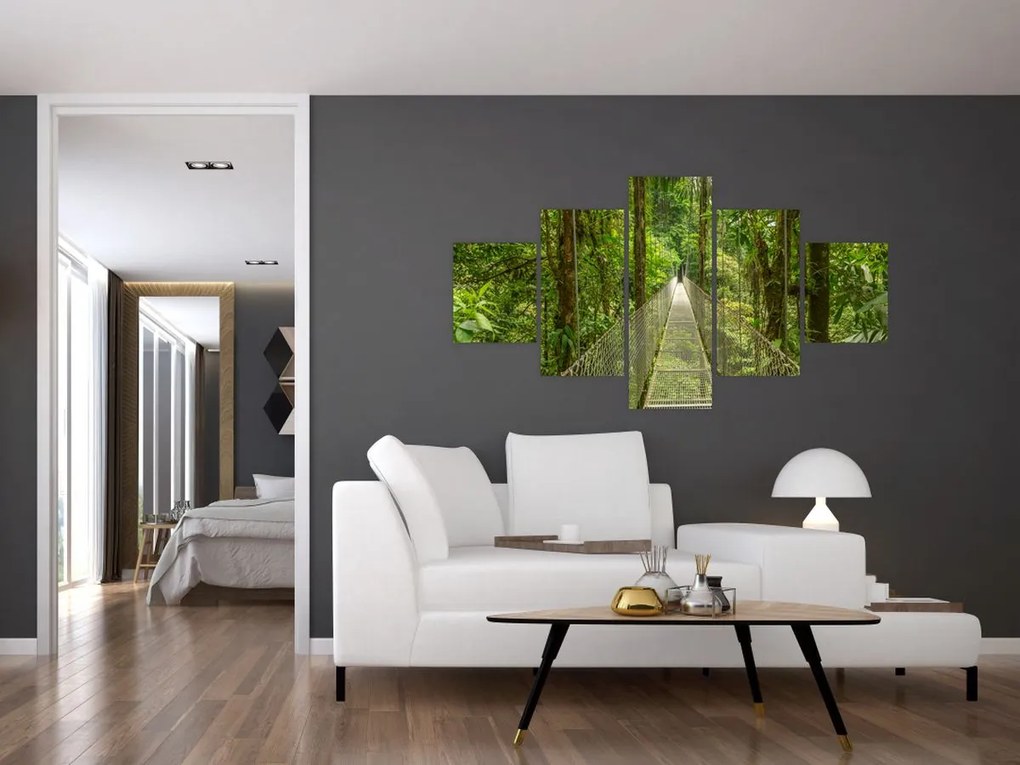 Obraz - Most wiszący (125x70 cm)