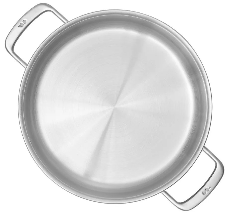 Głęboka patelnia z pokrywką ze stali nierdzewnej ø 28 cm Lucca 3.0 – FABINI