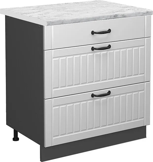 Szafka dolna do kuchni biały domek wiejski 80x60x82 fame-line