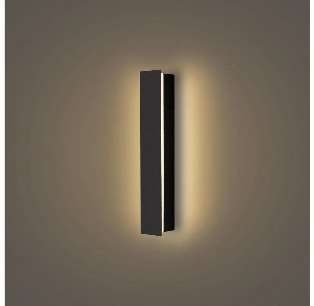 Brilagi - Zewnętrzny kinkiet LED LINEAR/8W/230V 3000K IP65 czarny