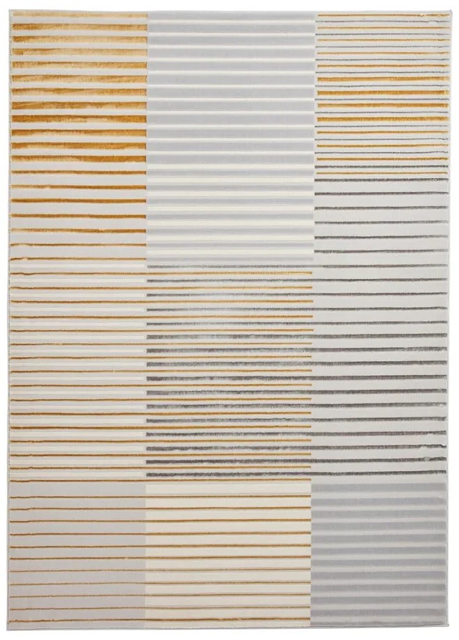Szaro-złoty dywan 220x160 cm Apollo – Think Rugs