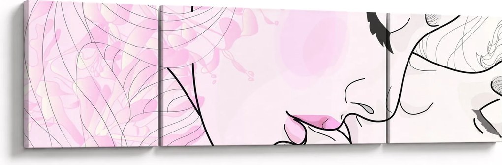 Obraz - Pocałunek (170x50 cm)