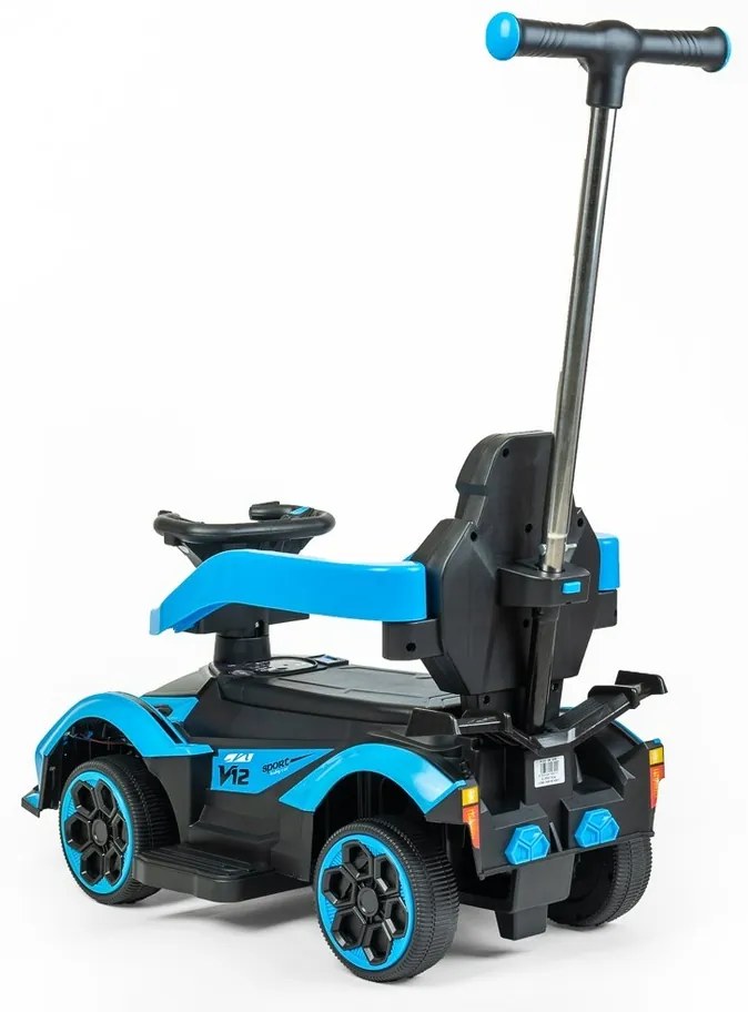 Leżaczek Baby Mix Speed z prowadnicą, czarny