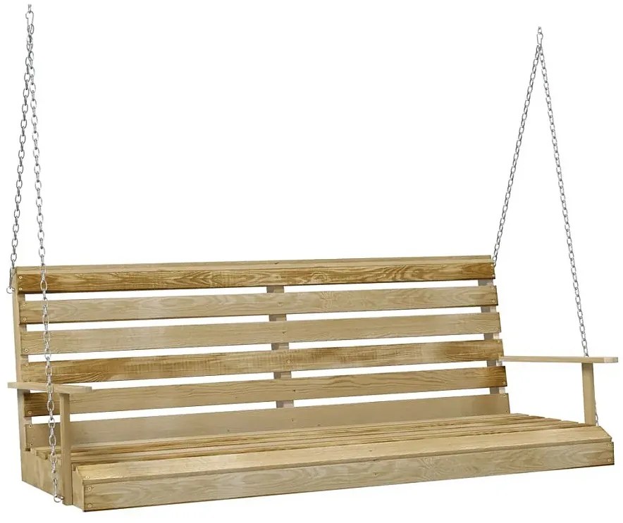 Drewniana Huśtawka Ogrodowa W1-N63