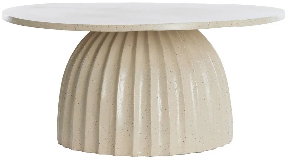 Metalowy okrągły stolik ø 70 cm Veglia – Light &amp; Living