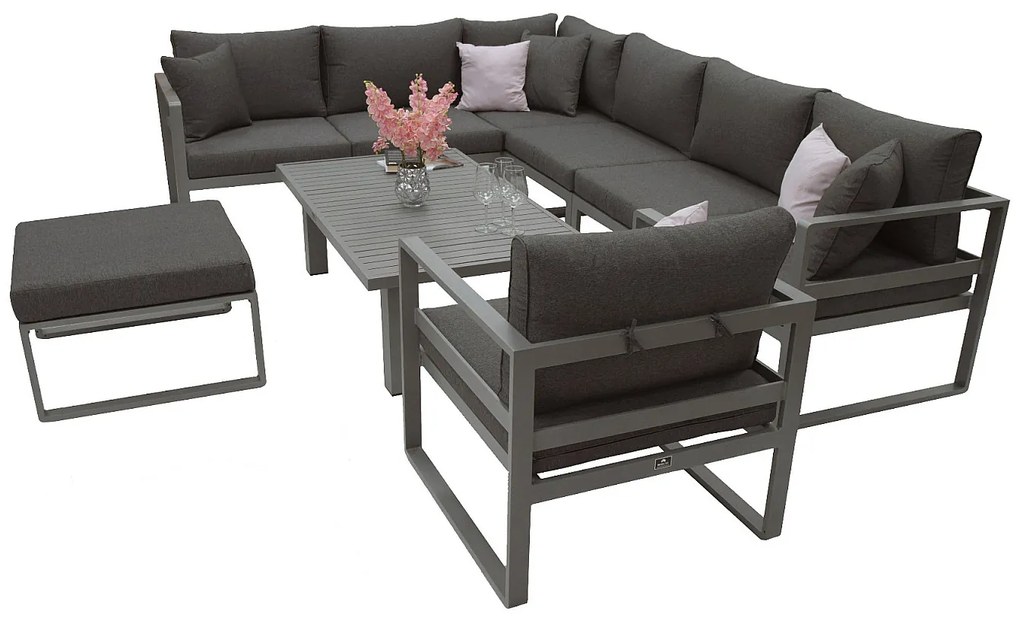 Zestaw aluminiowy dla 8 osób TITANIUM