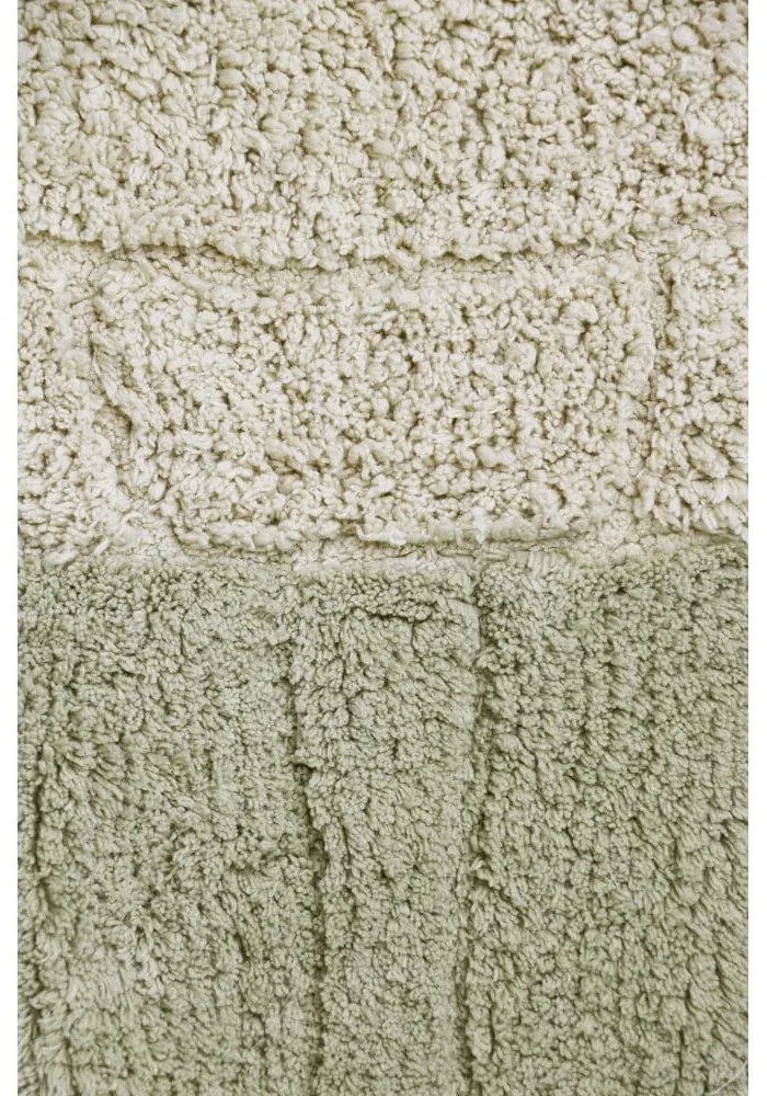 Beżowy bawełniany dywan dziecięcy tkany ręcznie odpowiedni do prania 110x130 cm Sea Turtle – Lorena Canals