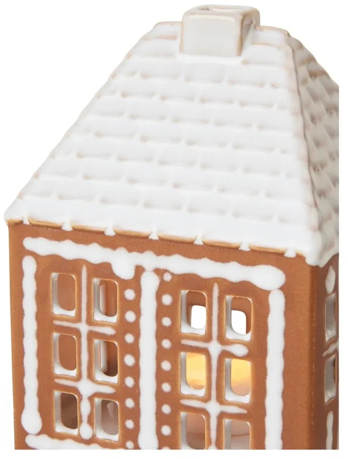 Ceramiczny świecznik na świeczkę typu tealight Gingerbread Lighthouse – Kähler Design