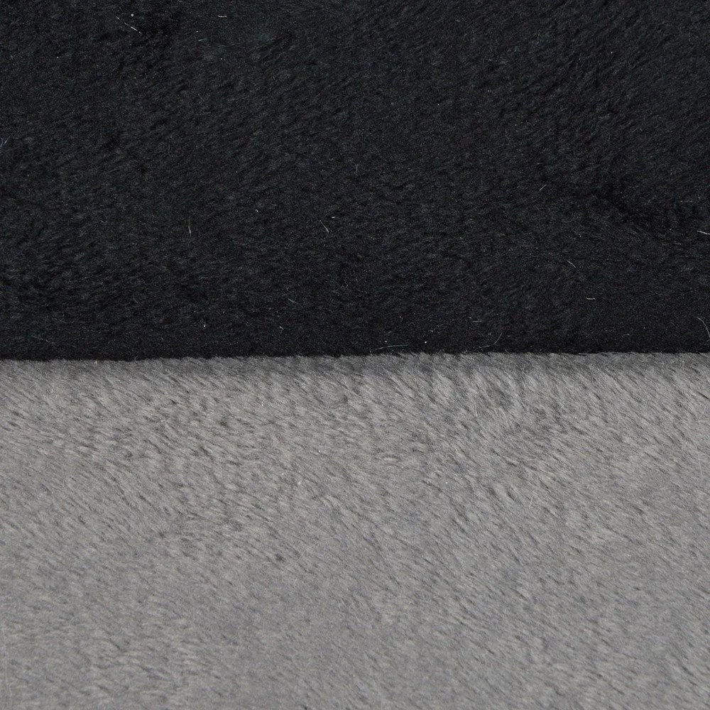 Szare zamszowe legowisko dla psów ø 50 cm Flakes – Love Story