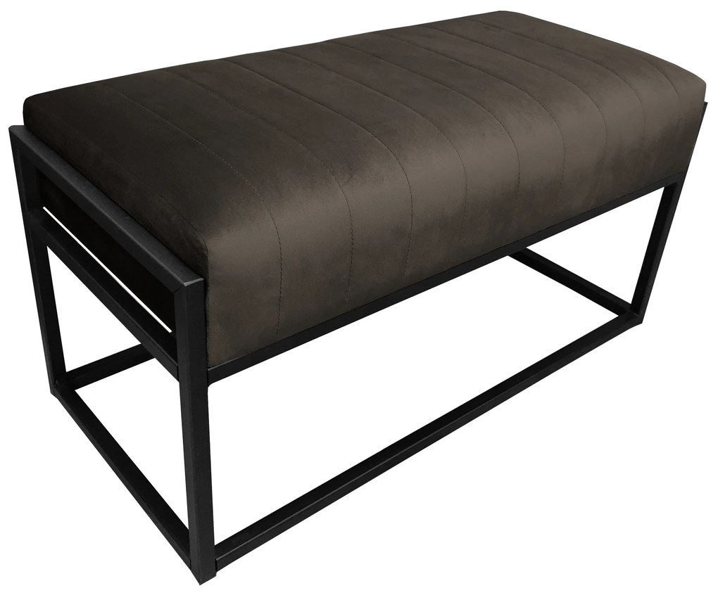 Ławka KAYA LOFT MG05 pufa podnóżek metal