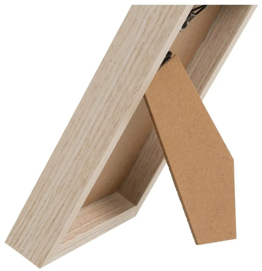 Ramka stojąca/ścienna w naturalnym kolorze 12,5x17,5 cm Sencillo – Casa Selección