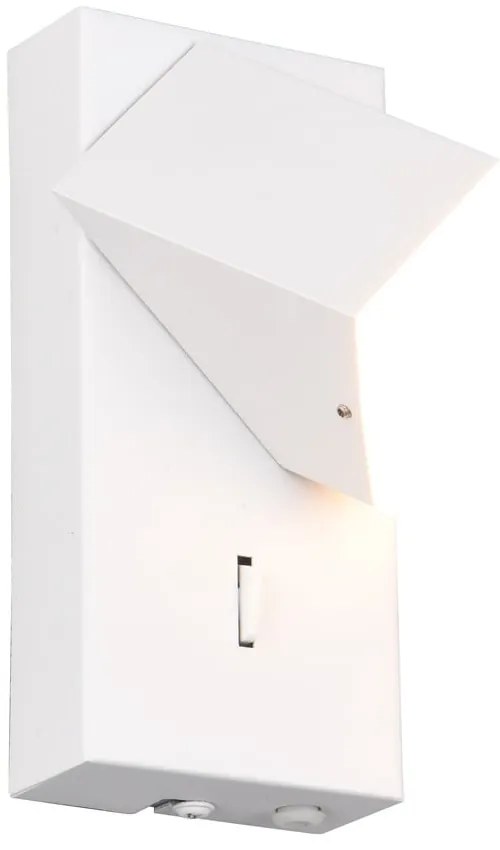 Biały kinkiet LED Raglan – Trio