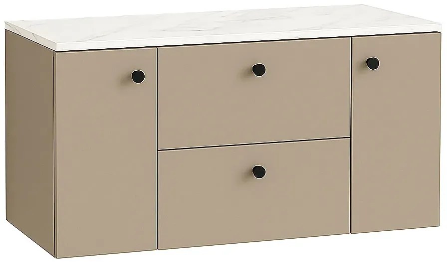 Szafka łazienkowa pod umywalkę cappuccino 120 cm S2-C42