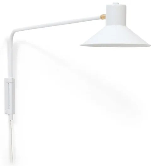 Biały kinkiet ø 20 cm Aria – Kave Home