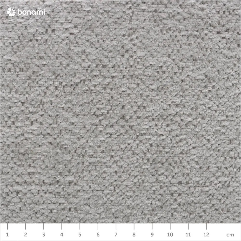 Jasnoszara sofa z tkaniny szenilowej 278 cm Everest – Bobochic Paris