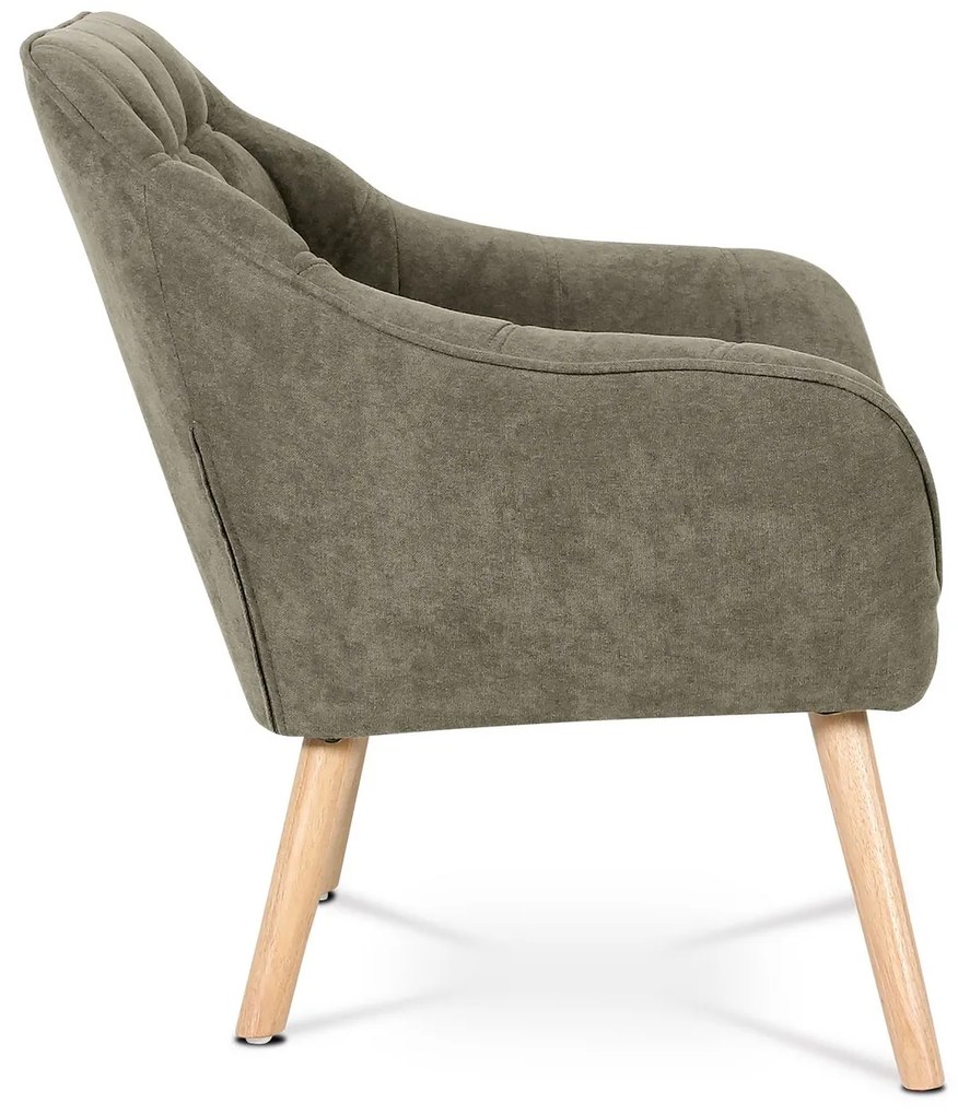 Dwuosobowa sofa AK-322 LAN2, brązowa