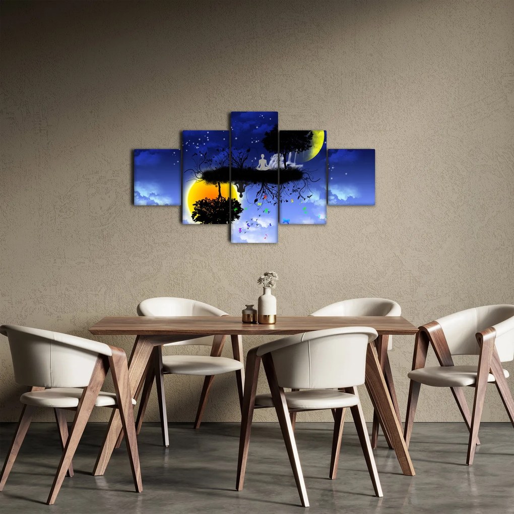 Obraz - Odbicie równowagi (125x70 cm)
