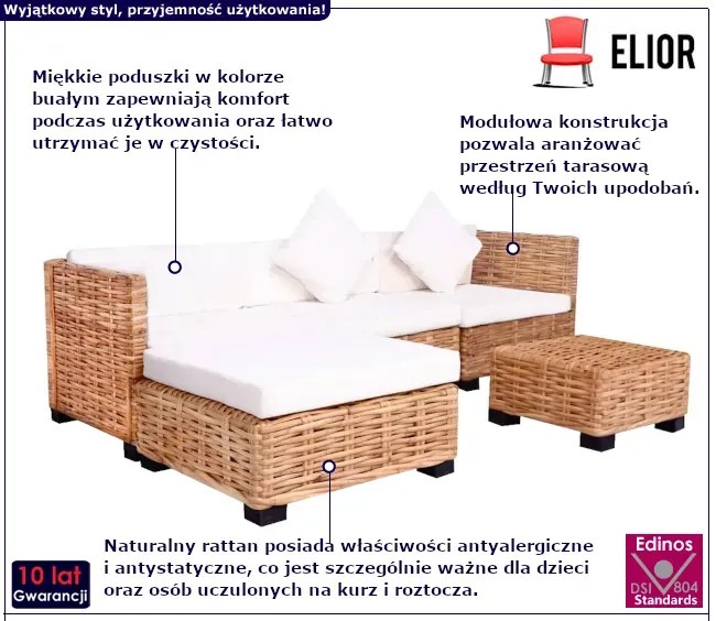 5-częściowy zestaw do zadaszonego tarasu B1-P83