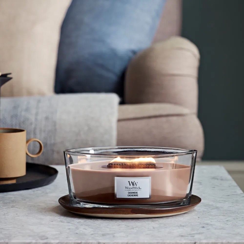WoodWick Świeca zapachowa Cashmere, 453 g