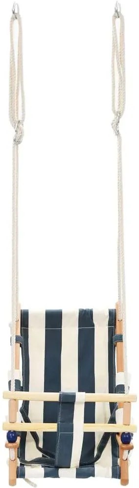 Niebiesko-biała huśtawka dla dziecka F4-F69