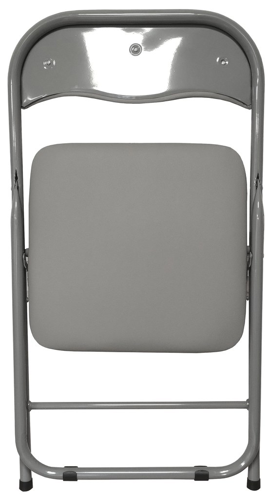 Krzesło składane ogrodowe cateringowe bankietowe biurowe C-9281 szare