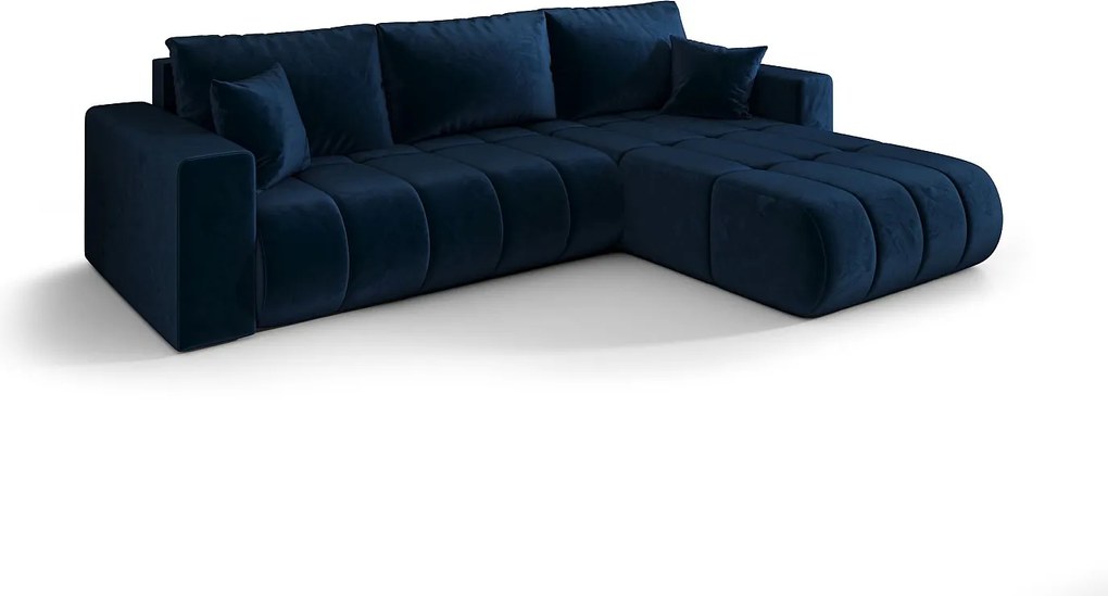 Narożnik BEDANTE MILO PREMIUM L Monolith 77 Prawy z funkcją spania Mebel łączący wygodę i nowoczesny design