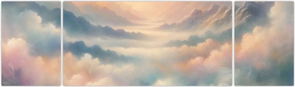 Obraz - Chmury (170x50 cm)