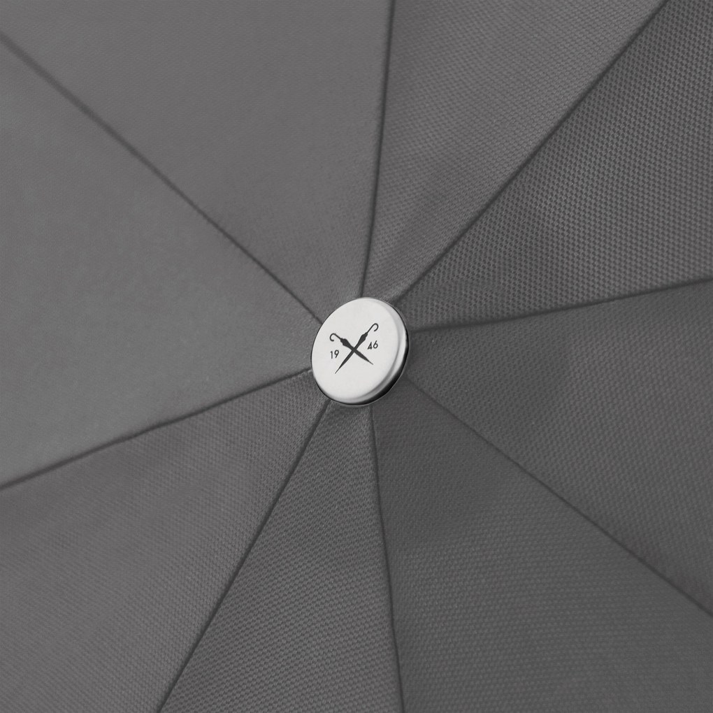 Doppler Manufaktur Bellino Nickel matt Oxford parasol automatyczny