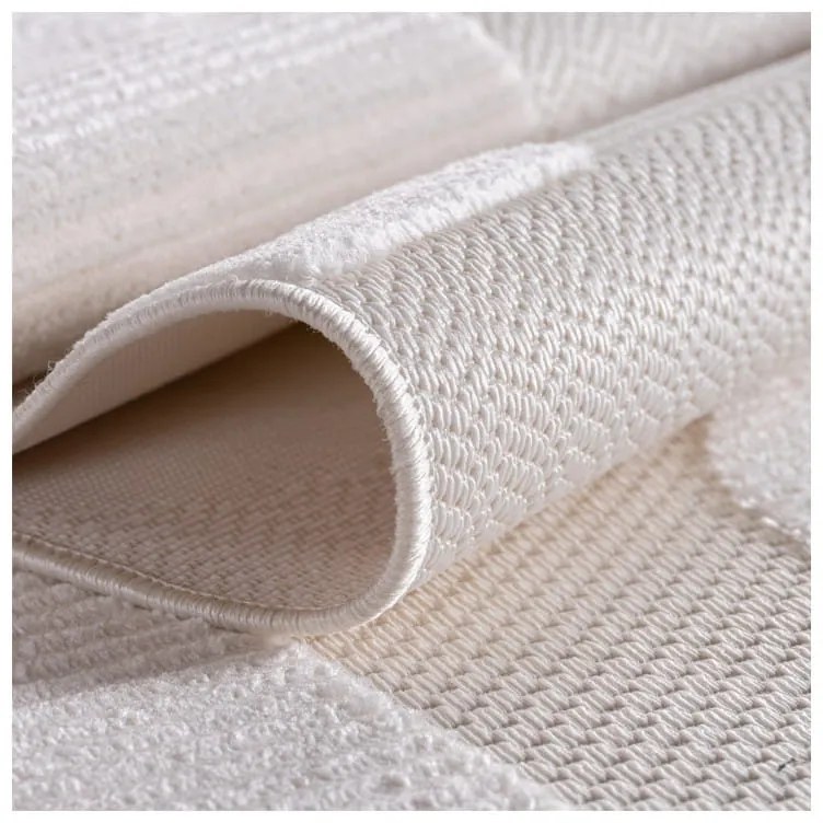 Dywan zewnętrzny 3D Doha  kremowy 140 cm x 200 cm