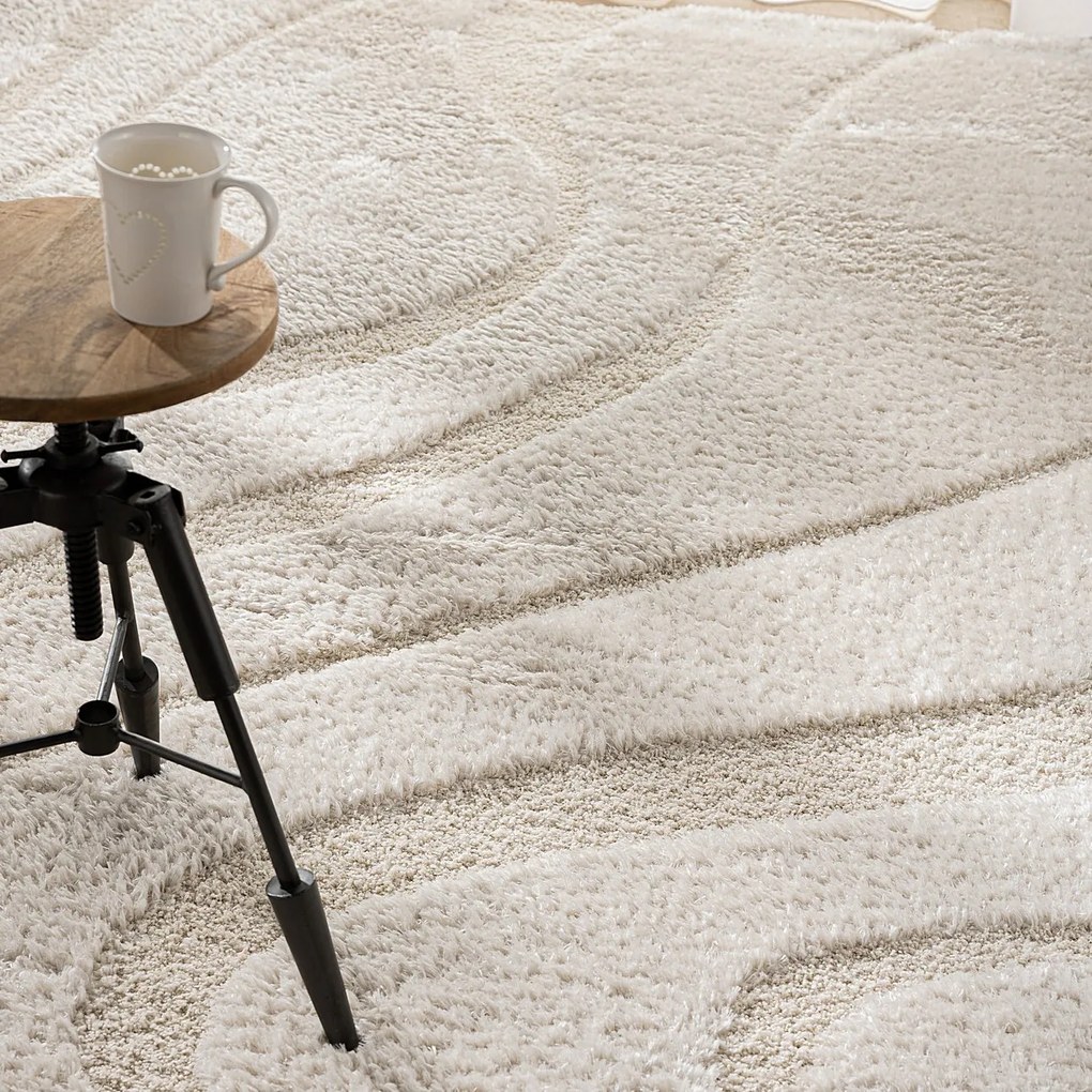Dywan Wave ivory 200x290 cm